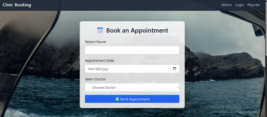 Clinic Database Management System